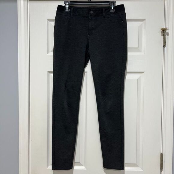Simply Vera Vera Wang Charcoal Grey Elastic Waist Jegging Legging Pants Medium - Picture 5 of 9
